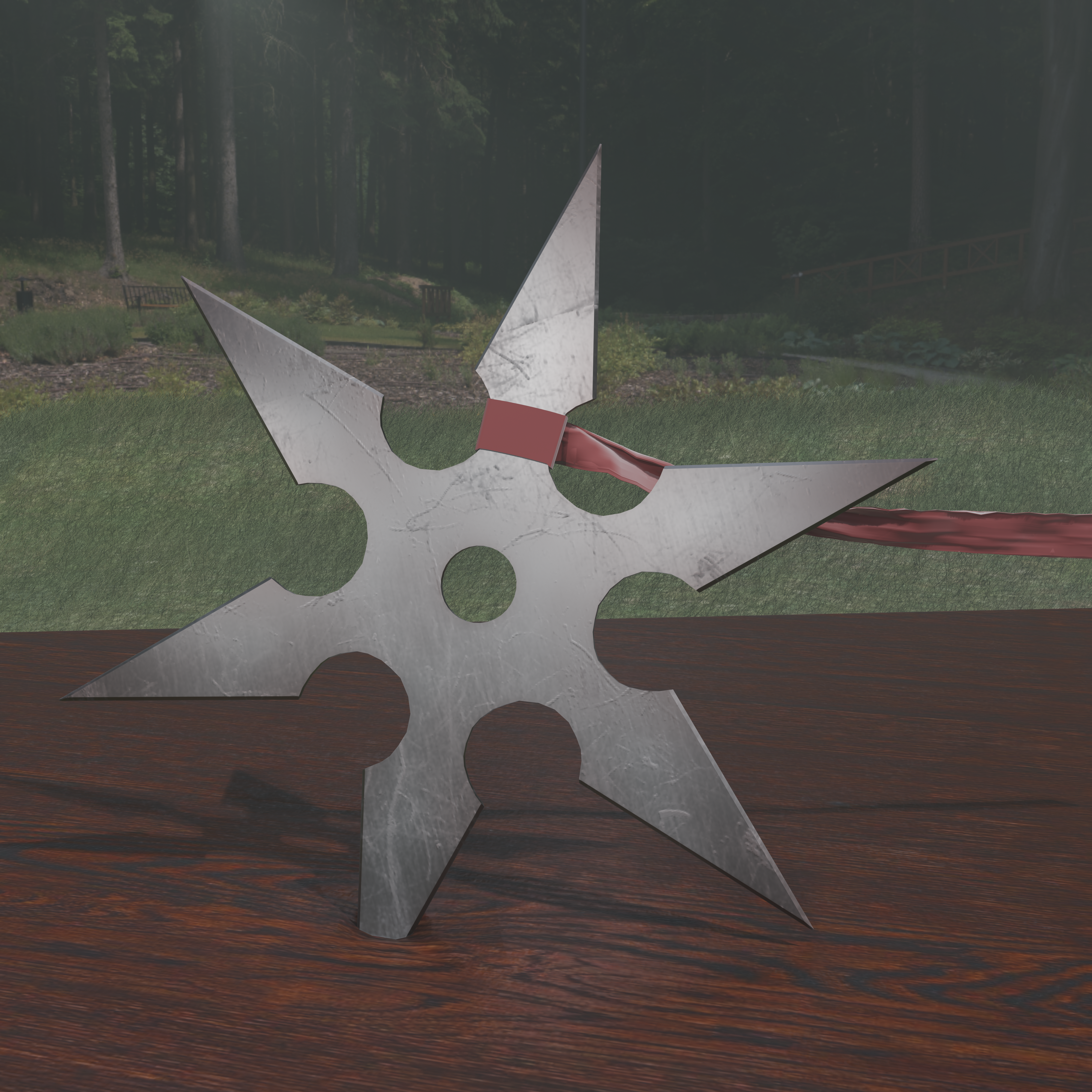Ninja star render